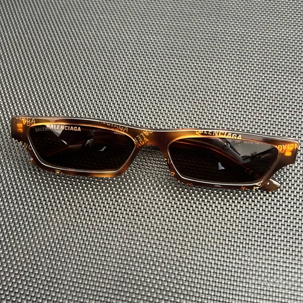 Balenciaga Logo Sunglasses